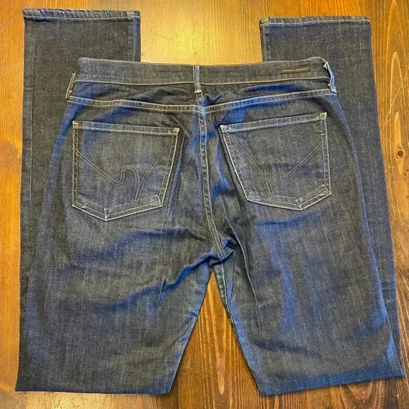 CITIZENS OF HUMANITY Elson Medium Rise Straight Stretch Jeans size 30 - Picture 5 of 15